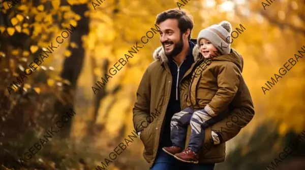 Father-Son Quality Time: Autumn Fun and Laughter