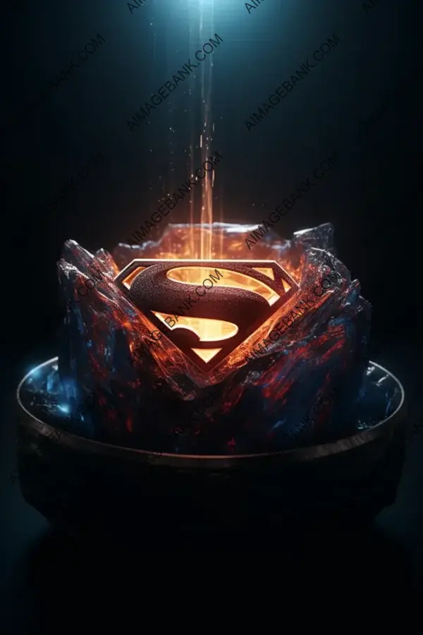 Superman&#8217;s Light Emanating Logo Design: Inspiration from the Hero