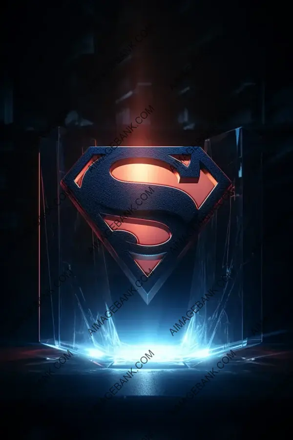 Superman-Inspired Logo Design: Power and Impact