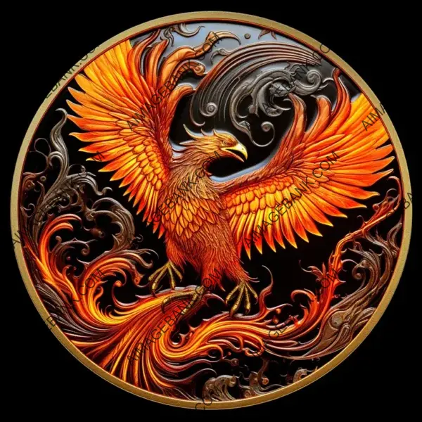 Phoenix Reverse Coin Logo: A Symbol of Resilience and Renewal