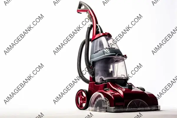 Carpet Cleaner on a White Background