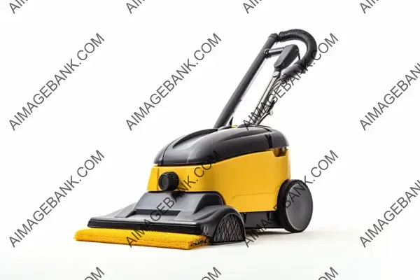 Illustration of a Carpet Cleaner in Isolation