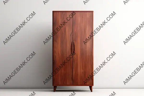 Mahogany Closet for Bedroom Storage