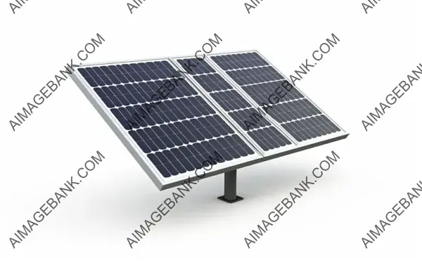 High-Quality Smart Solar Panel Illustration