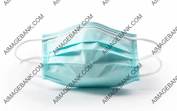 Medical Surgical Mask with Isolated Background