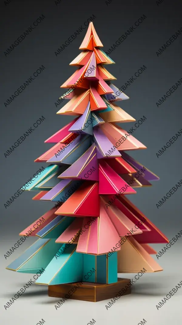 Holiday Joy: Whimsical Heartwarming Christmas Tree