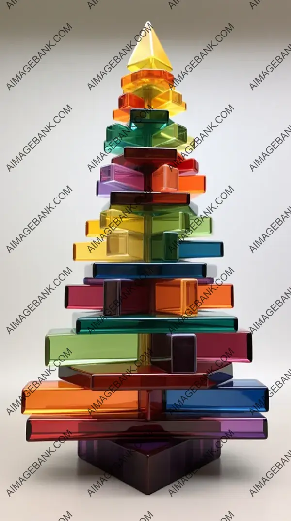 Artistic Christmas Tree: Whimsical Design