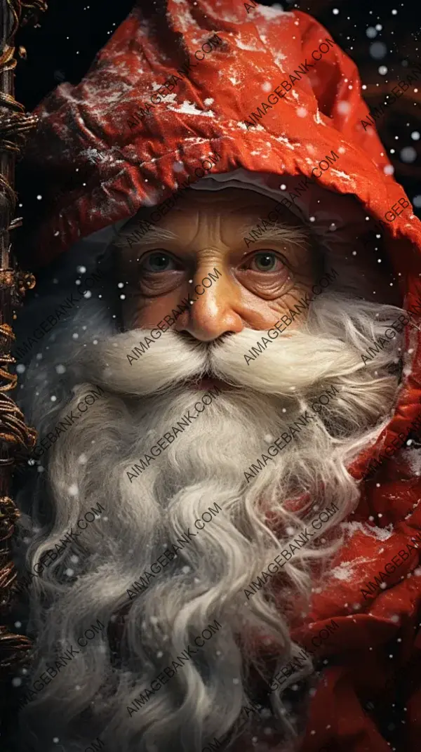 Santa Claus Style Close-up