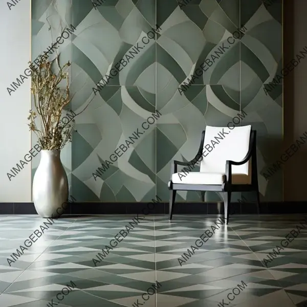 Geometric Imagination Unleashed: Exploring Greenish Gray