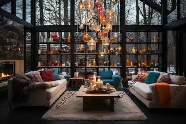 Modern Home Decorated for Christmas: An Interior Artistry