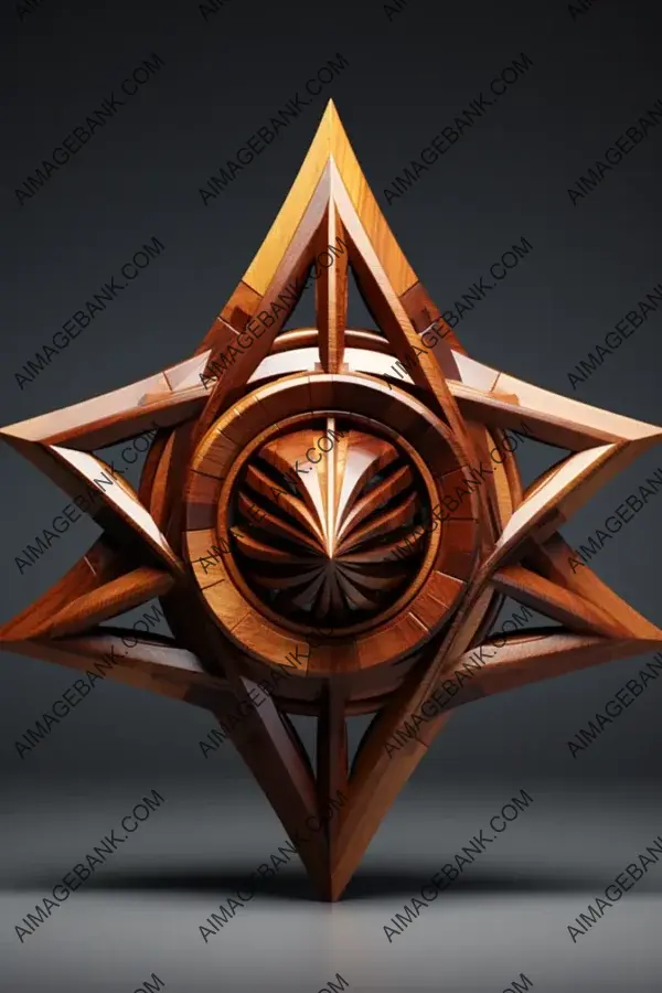 Precision in Wood: Creating Clean 32K Octane Render Sacred Geometry