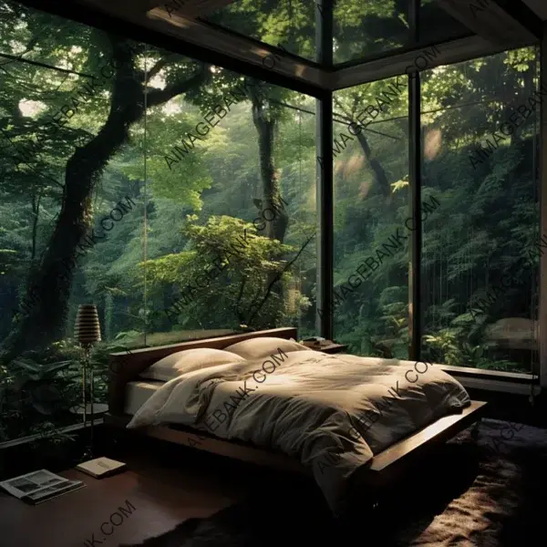 Jungle Canopy Bedroom: Tadao Ando&#8217;s Design