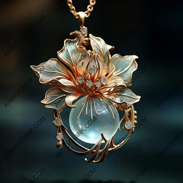 Art Nouveau Jewelry: Lalique-Style Pendant