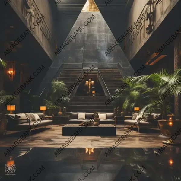 Luxury Inside the Egyptian Pyramid