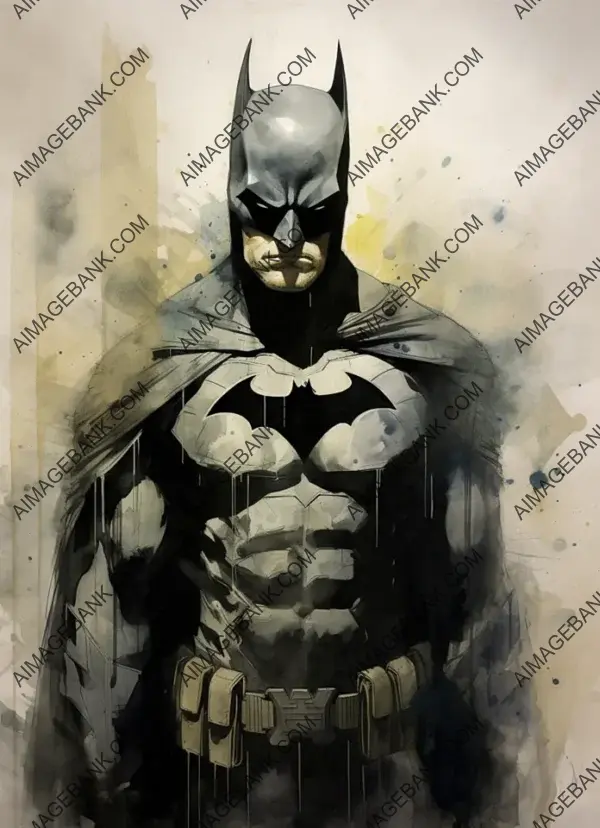 Daniel Nasaeth&#8217;s Batman: A Stunning Artistic Tribute