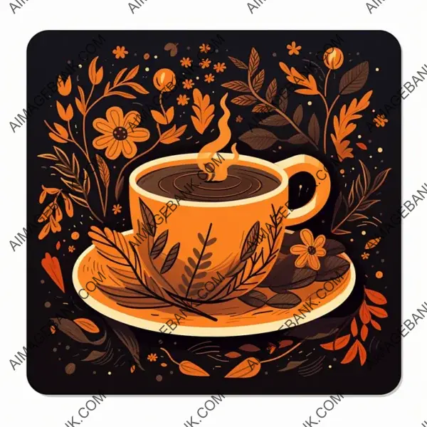 Autumn Palette Sticker: Colorful Creativity