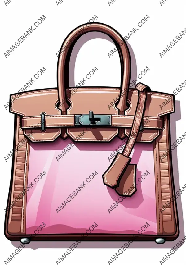 Hermes Bag Artistry: Realistic Sticker