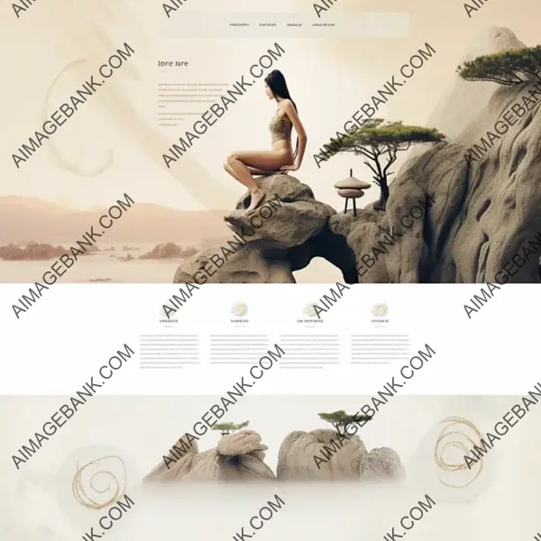 Aesthetic Earth Tones Website Design