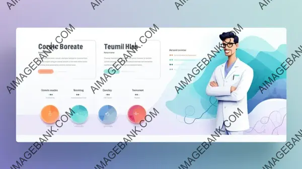 Mockup of a PowerPoint Presentation with Diverse Designs
