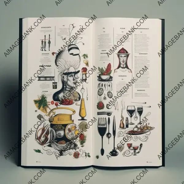 Menu with Elegant Design and Printed on Premium Paper