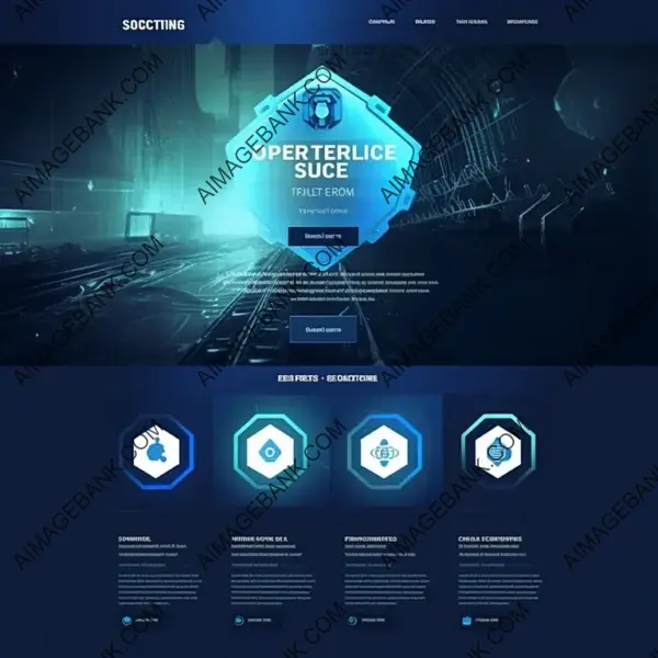 Website Page Design Influenced by Behance