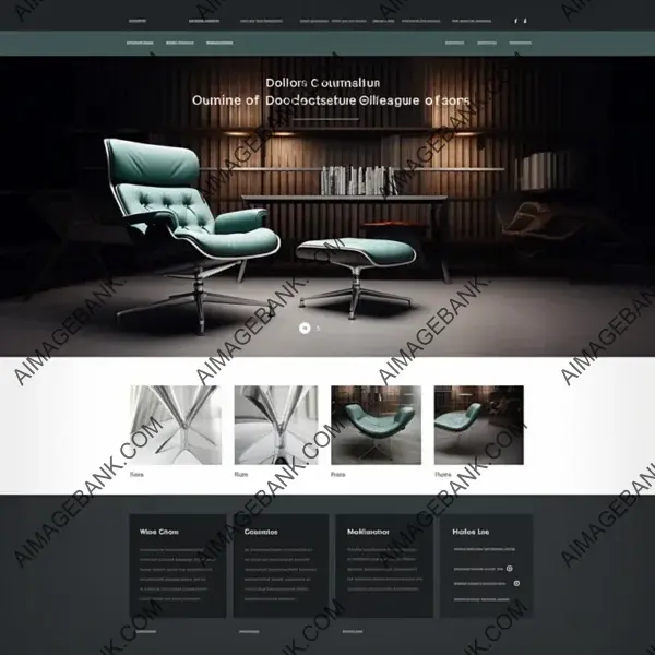 E-Commerce Website for Office Furniture Collection