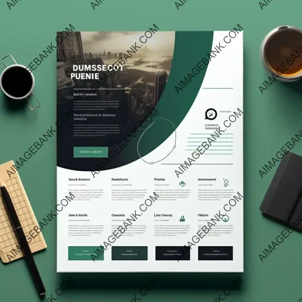 Creative A4 Size Business Proposal Template