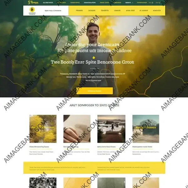 Homepage Design for Sarcoma Charity Website