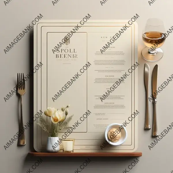 Design a Menu in White and Beige for Psychologists