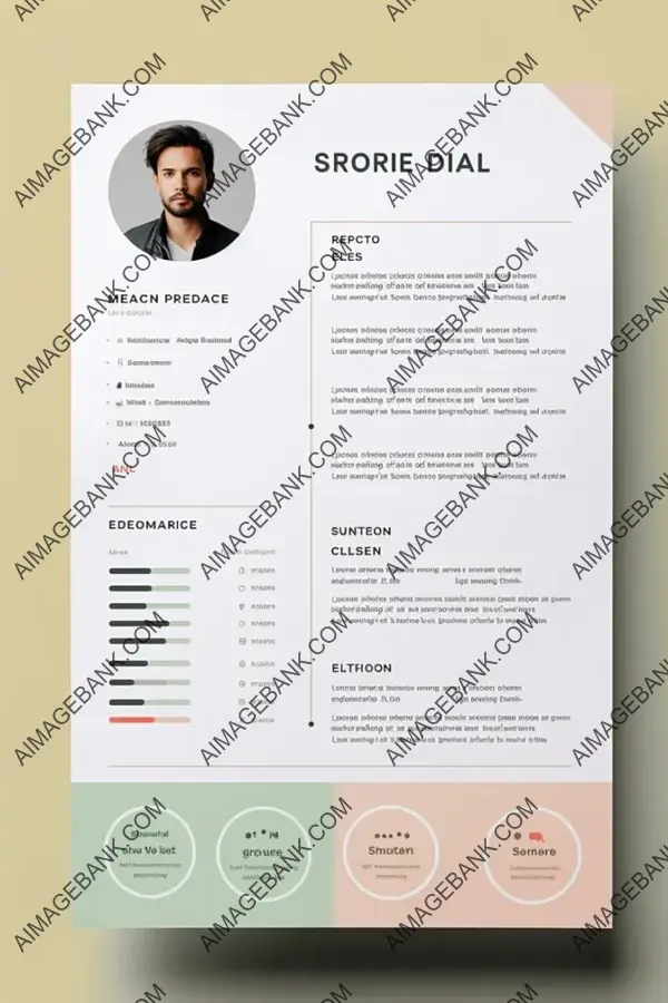 Contemporary Resume Curriculum Vitae