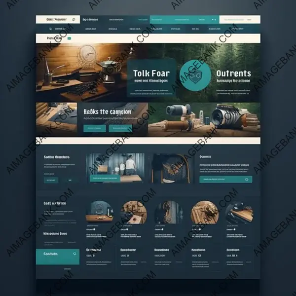 Online Store Layout Design for Tools Workshops