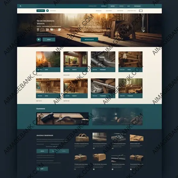 Create Online Store Layout for Tools Workshops