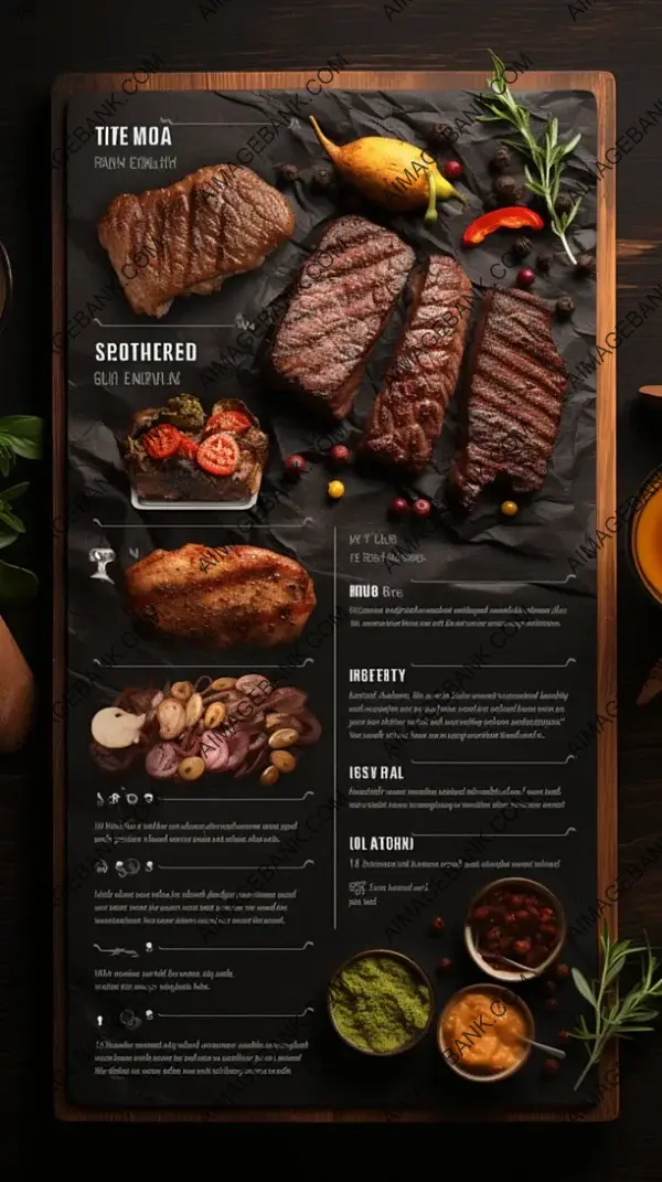 Creative Bifold Brochure for Restaurant Menu