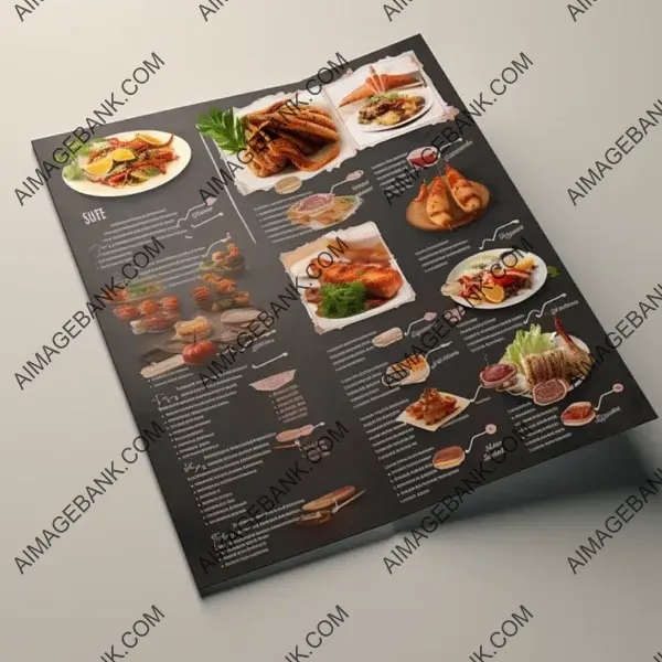 High-Quality 4K Restaurant Menu Design in Photoshop