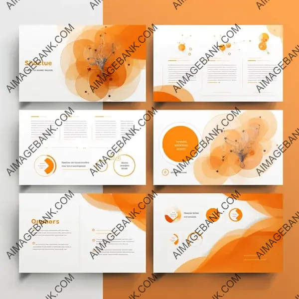 Orange-Colored Podcast Presentation Slides