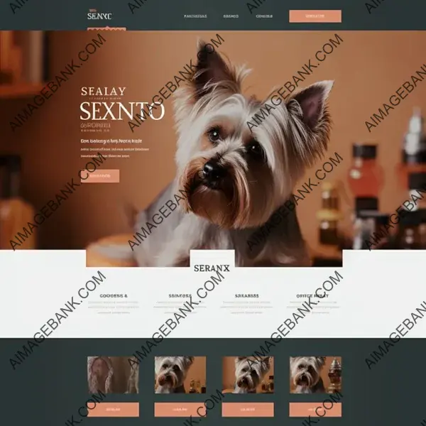Elevate Your Pet Grooming Site with Expert UI/UX Design