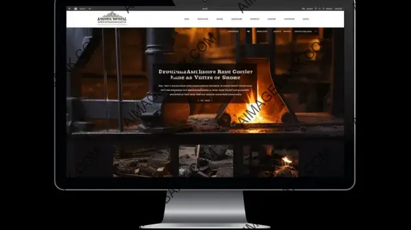 Craft an Artisanal Black Website Design Brief with Our PDF Template