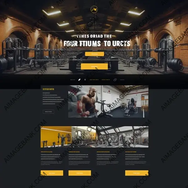 Optimize User Engagement with a Well-Organized Fitness Gym Website