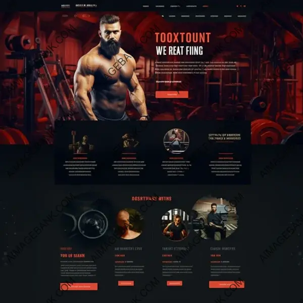 Design a Fitness Gym Business Website with User Engagement in Mind