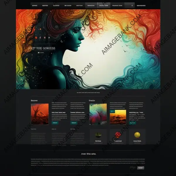 Creative Website Homepage Design