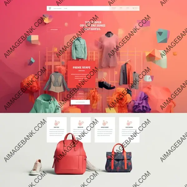 E-commerce Store Theme with Artistic Design