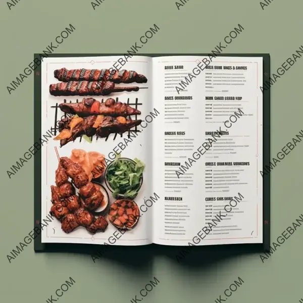 Simplicity in Filipino Takeaway Menu Catalog