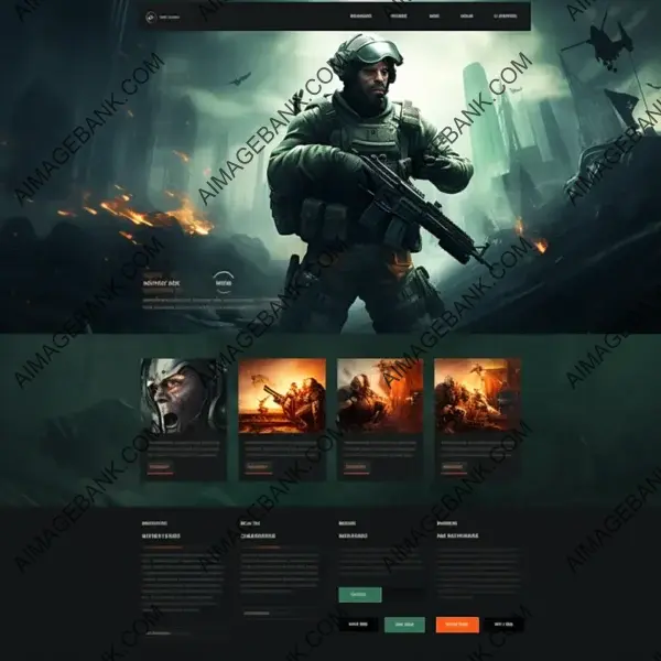 Gaming Website Layout Inspirations