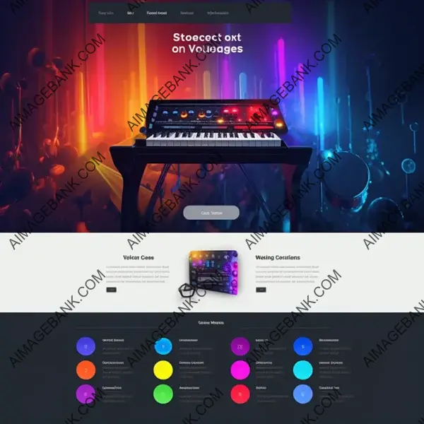 Bright and Colorful Modern Website Design