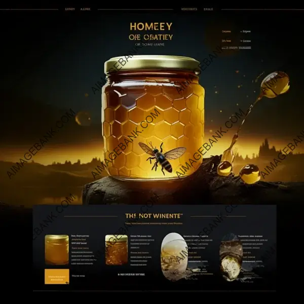 Honey Sales Website Design Inspiration