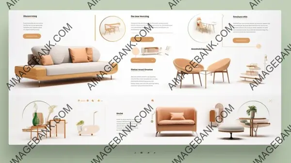 Landing Page for Furniture Producer with Modern Design