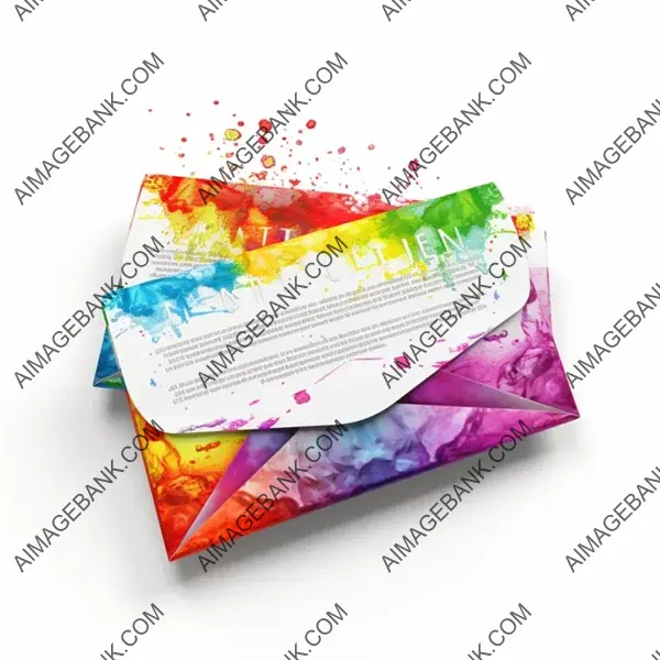 Newsletter with White Background and Attractive Color Scheme