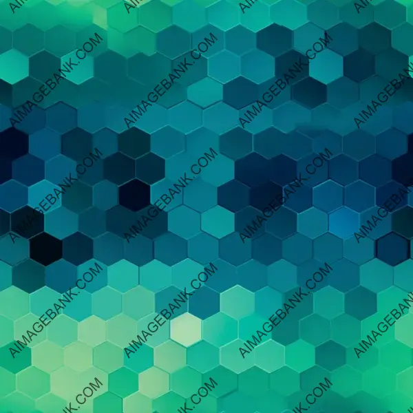 Create Stunning Tiles with Pixelated Green Blue Duotone Pattern