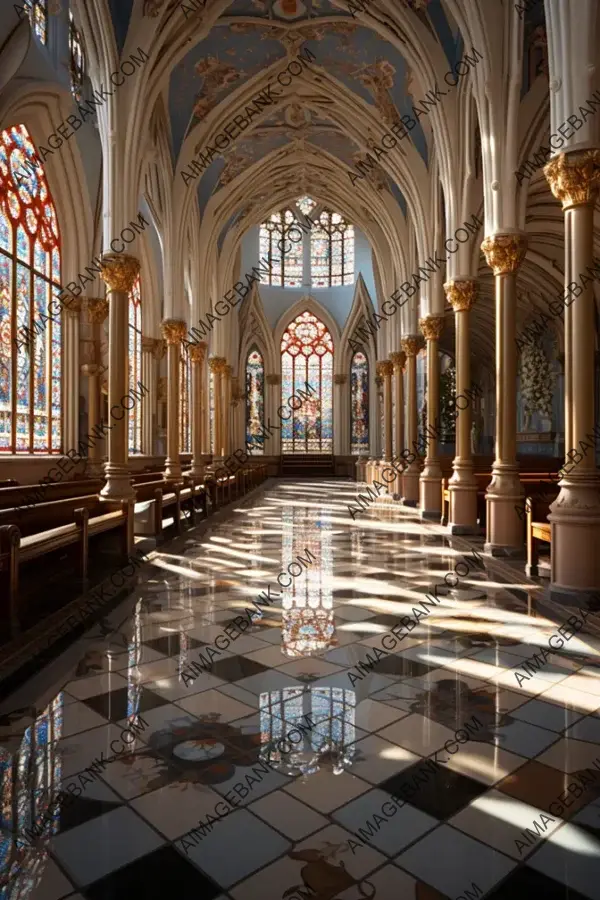 High Interior of a Church