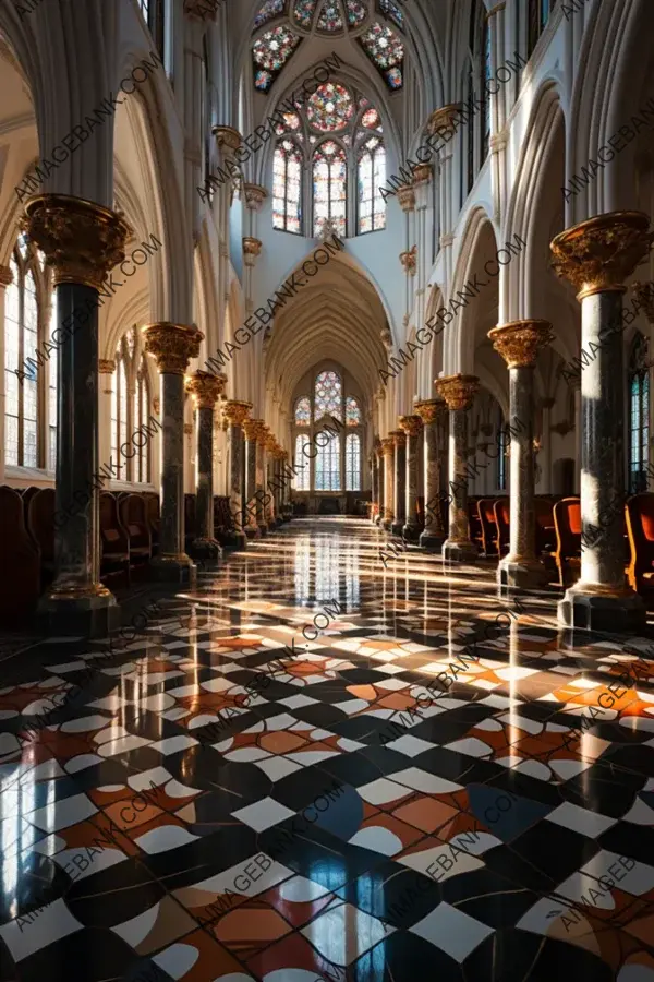 High Interior of a Church